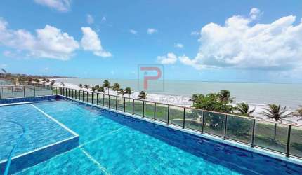 Apartamento à beira-mar COM VISTA DEFINITIVA no bairro de Intermares - Cabedelo, PB