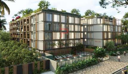 Apartamento pé na areia super imponente na melhor localização de Intermares