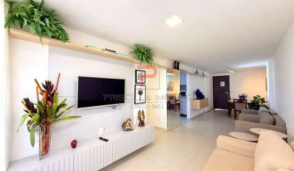 Apartamento COM VISTA MAR DEFINITIVA TODO MOBILIADO E PROJETADO