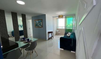 Apartamento 2 quartos mobiliado próximo à praia