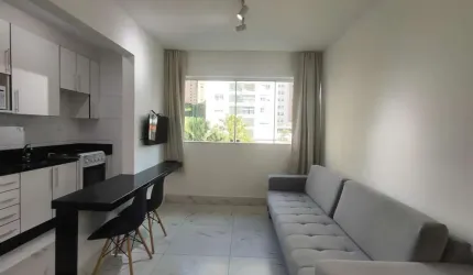 Apartamento para Locação em Belo Horizonte, Lourdes, 2 dormitórios, 1 banheiro, 1 vaga