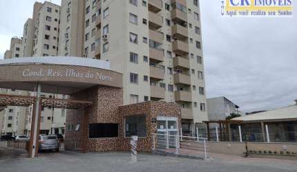 Apartamento à venda - Condomínio Residencial Ilhas do Norte - Areias - SJ