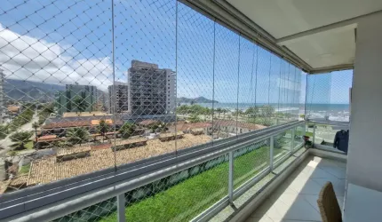 Lindo apartamento com vista para o mar ,em caraguatatuba