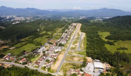 Terreno à venda na Rua Uberaba, Mulde, Indaial, 487 m2 por R$ 190.226