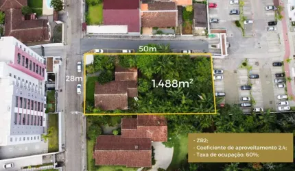 Terreno à venda na Rua Theodoro Lueders, 120, Escola Agrícola, Blumenau por R$ 1.600.000