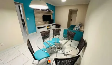 Apartamento 2 dormitorios ar condicionado Guaruja