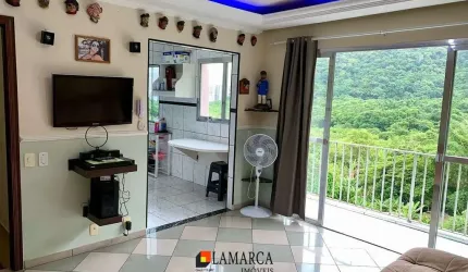 Apartamento com um dormitorio a venda no Guaruja