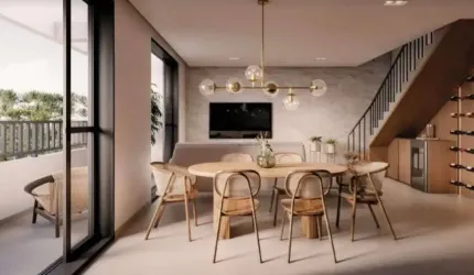 Apartamento Duplex para Venda em Curitiba, São Francisco, 2 dormitórios, 2 suítes, 3 banheiros, 2 vagas