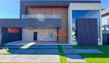 Casa com 4 dormitórios à venda, 460 m² por R$ 4.775.000,00 - Condomínio Reserva do Paratehy - São José dos Campos/SP