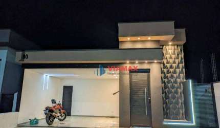 Casa TÉRREA MALIBU com 3 dormitórios à venda, 145 m² por R$ 997.000 - Residencial MALIBU - Caçapava/SP