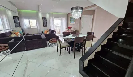 Cobertura duplex a venda 270m² com 4 suítes - 4 vagas - Bairro Santo Antônio - São Caetano do Sul SP