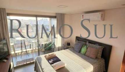 Apartamento com 1 quarto para alugar na Avenida Vereador José Diniz, 341, Alto da Boa Vista, São Paulo por R$ 3.580