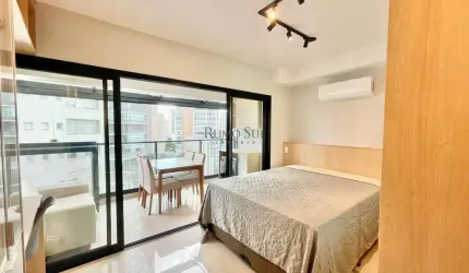Apartamento com 1 quarto para alugar na Avenida Açocê, 50, Moema, São Paulo por R$ 5.000