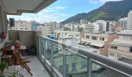 Belíssimo apartamento de 68m² em área nobre da Tijuca; com vista livre em todas as janelas.