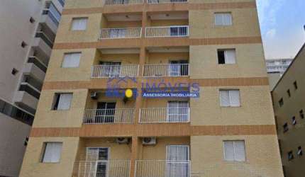 Apartamento de 2 dorm ,1 suíte, sala espaçosa, sacada, 1 vaga na OCIAN - Praia Grande