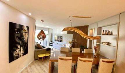 Apartamento com 3 dormitórios à venda, 144 m² por R$ 1.800.000,00 - Jurerê Internacional - Florianópolis/SC