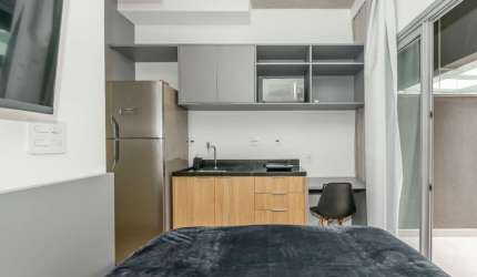 Sensacional studio para venda com 1 quarto, 38m²