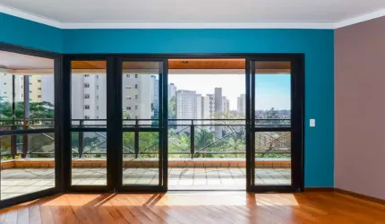 Elegante apartamento tipo para venda com 4 quartos, sendo 3 suítes, 202m²