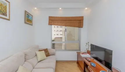 Confortável apartamento tipo para venda com 2 quartos, sendo 1 suíte, 45m²