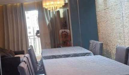 Apartamento c/ 3 Dorms e 2 vagas Interlagos
