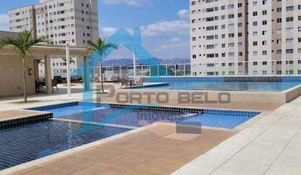 Apartamento 2 Quartos para Locação em Contagem, Jk, 2 dormitórios, 1 suíte, 2 banheiros, 1 vaga