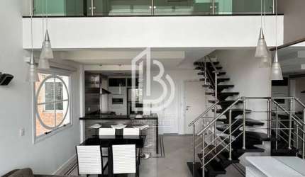 Apartamento Loft Duplex com 75m², Vista Livre e  Shopping Analia Franco