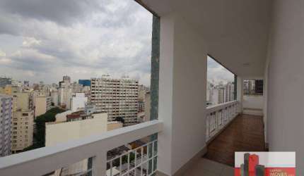 Apartamento em Av. Angélica, 589 - Higienópolis, 4 quartos e 2 vagas