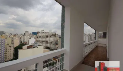 Apartamento em Av. Angélica, 589 - Higienópolis, 4 quartos e 2 vagas