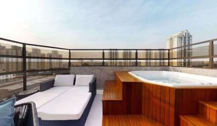 (ALUGADA) Cobertura 4 quartos, 284m², R. Aliança Liberal, 622 - Vila Leopoldina, Ed. Maison de Cartier