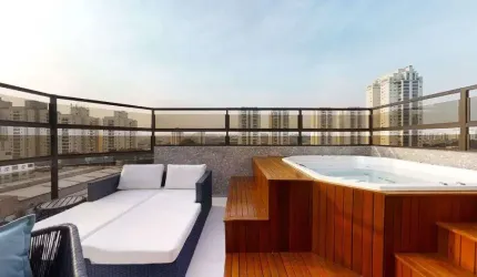 (ALUGADA) Cobertura 4 quartos, 284m², R. Aliança Liberal, 622 - Vila Leopoldina, Ed. Maison de Cartier