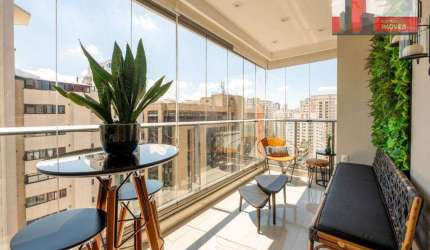 Apartamento em Av. Rouxinol, 1017 - Moema, 1 quarto, 1 vaga, Chez Vous