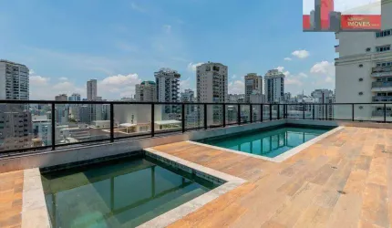 Cobertura R. Tupi, 221 - Higienópolis, Piscina, 488m², 5 suítes, 6 vgs, Edifício L'Apogée