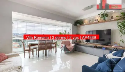 Apartamento R. Faustolo, 1101 - Vila Romana, 98m², 3 dorms, Ed. Wide Life