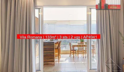 Apartamento Rua Faustolo, 1450 - Vila Romana, 3 sts, 2 vgs, Atelier Aquarela
