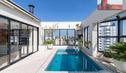 Cobertura R. Morais de Barros, 770 - Campo Belo, 390m², 4 sts, 5 vagas, Maison D'amboise