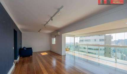 Apartamento R. Coronel Oscar Porto, 472 - Paraíso, 155m², 2 sts, 3 vgs, Ed. Contemporâneo.