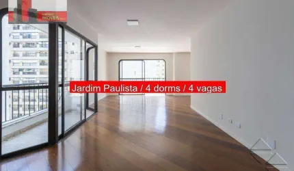 Apartamento Alameda Fernão Cardim, 371 - Jardim Paulista, 293m², 4 vagas, Villa Alexandra