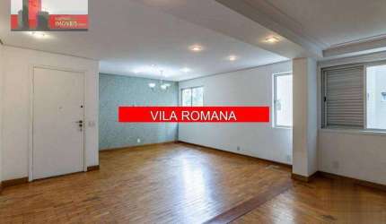 Apartamento R. Fábia, 60 - Vila Romana, 90m², 3 quartos, Ed. Silvia