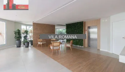 R. Fabia, 94 - Vila Romana, 120m², vagas fixas, Michelângelo e Da Vinci