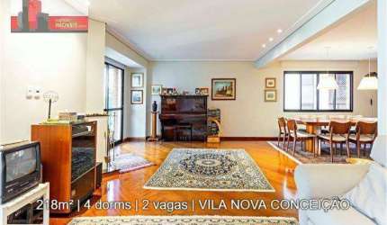 R. Jacques Félix, 314 - Vila Nova Conceição, 218m², 4 dorms, 2 vagas, Green Forest