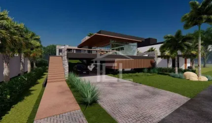 Casa à venda, 454 m² por R$ 4.500.000,00 - Estância Punta Del Leste - Sertaneja/PR