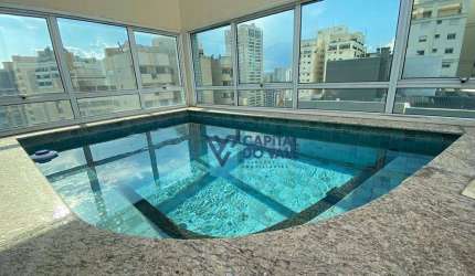 Belissima Cobertura Duplex 4 suites no Jd. Aquarius/SJC