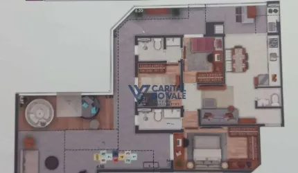 Apartamento com 3 dormitórios à venda, 141 m² por R$ 1.330.000,00 - Jardim Satélite - São José dos Campos/SP