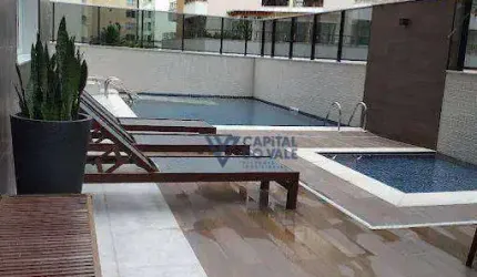 Apartamento com 1 dormitório para alugar, 40 m² por R$ 3.910,00/mês - Jardim Aquarius - São José dos Campos/SP