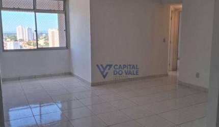 Apartamento com 3 dormitórios para alugar, 70 m² por R$ 2.900,00/mês - Jardim São Dimas - São José dos Campos/SP