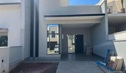 Casa nova à venda, 85m², 3 quartos, 2salas, Condomínio Morada das Flores, Cambé, PR