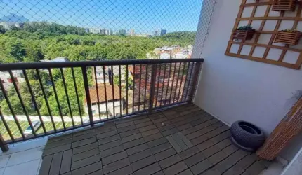 Apartamento com 4 quartos à venda na Estrada dos Bandeirantes, Jacarepaguá, Rio de Janeiro, 97 m2 por R$ 489.000
