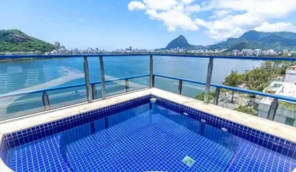 Cobertura com 4 quartos à venda na Avenida Borges de Medeiros, Lagoa, Rio de Janeiro, 495 m2 por R$ 9.989.900