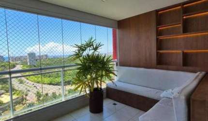 Greenville, 180m², 3 Suítes, Vista Mar, Mobiliado, 3 Vagas