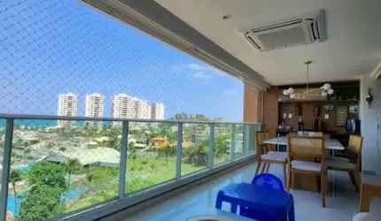 Mário Cravo, 89m², 3 Quartos, Vista Mar, Armários, 2 Vagas